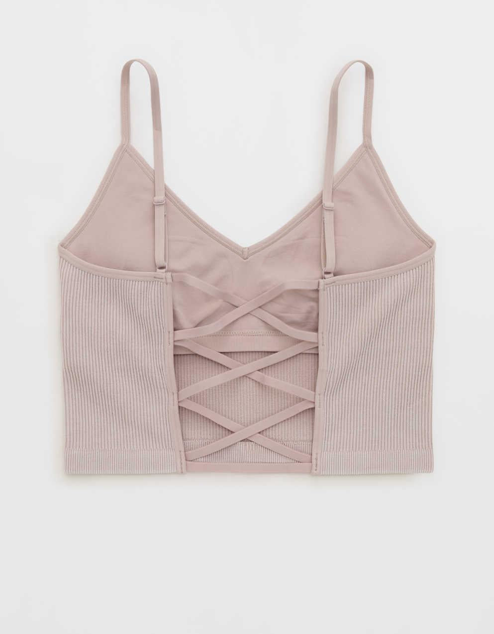 Superchill Seamless Rib Padded Bra Top