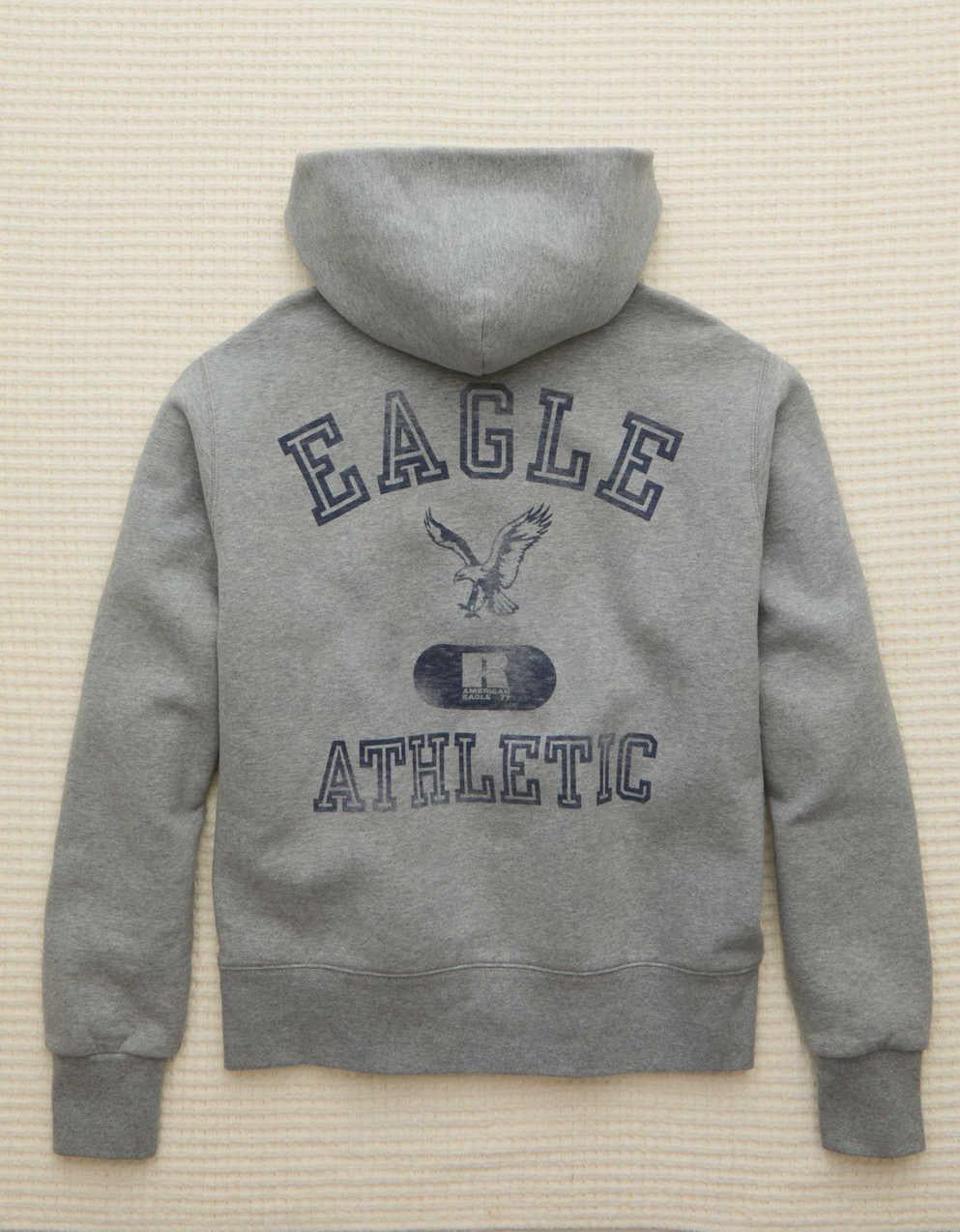 AE x Russell Athletic連帽衫