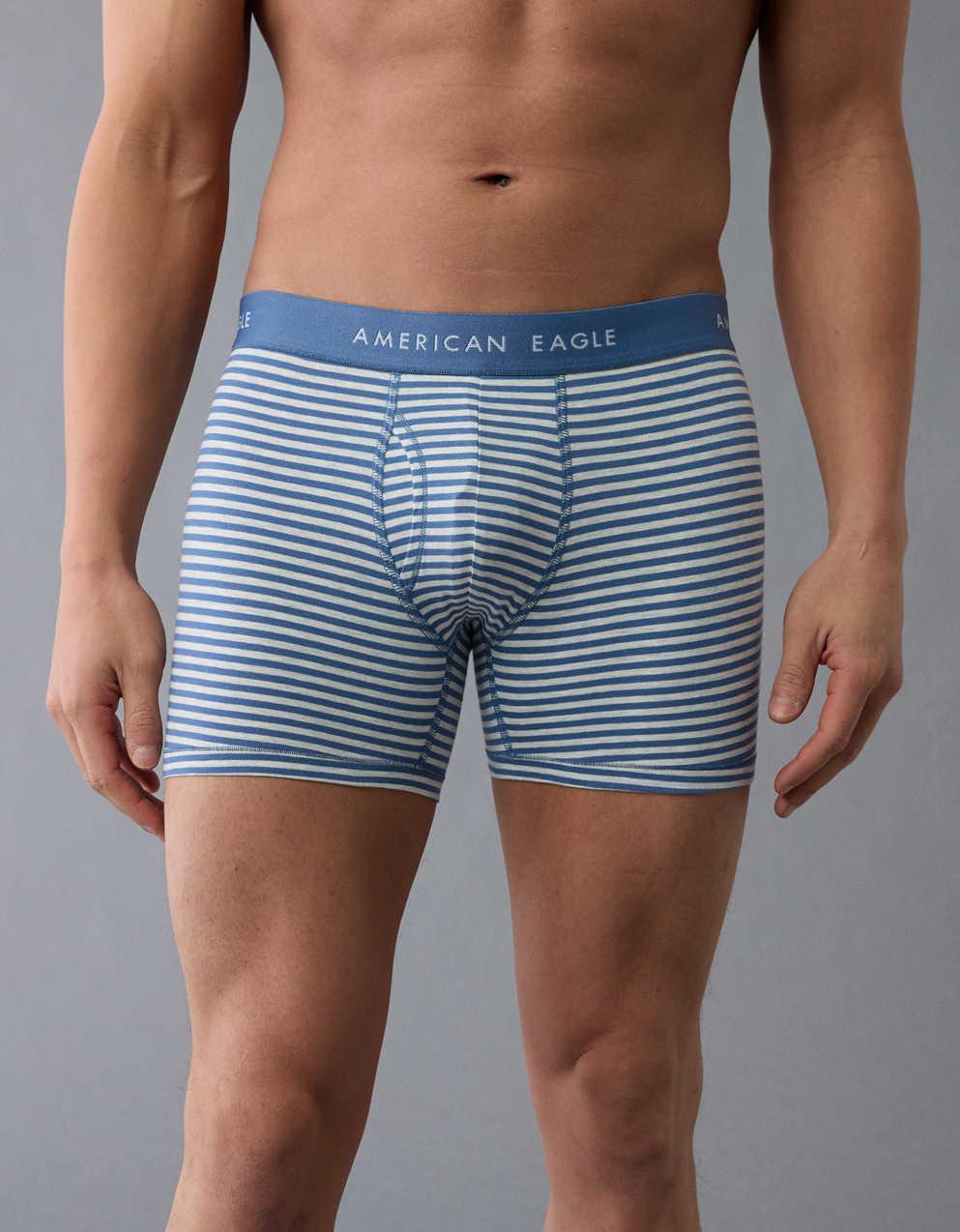 AEO Men's Striped 4.5" Classic Boxer Brief
