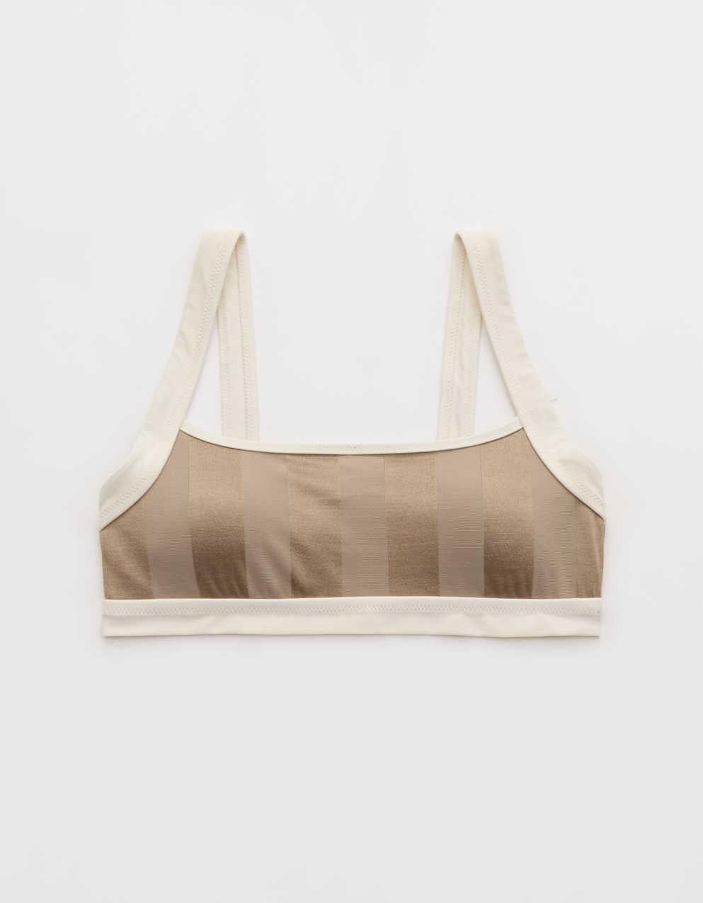 Aerie The Sandscoop Shine Bikini Top