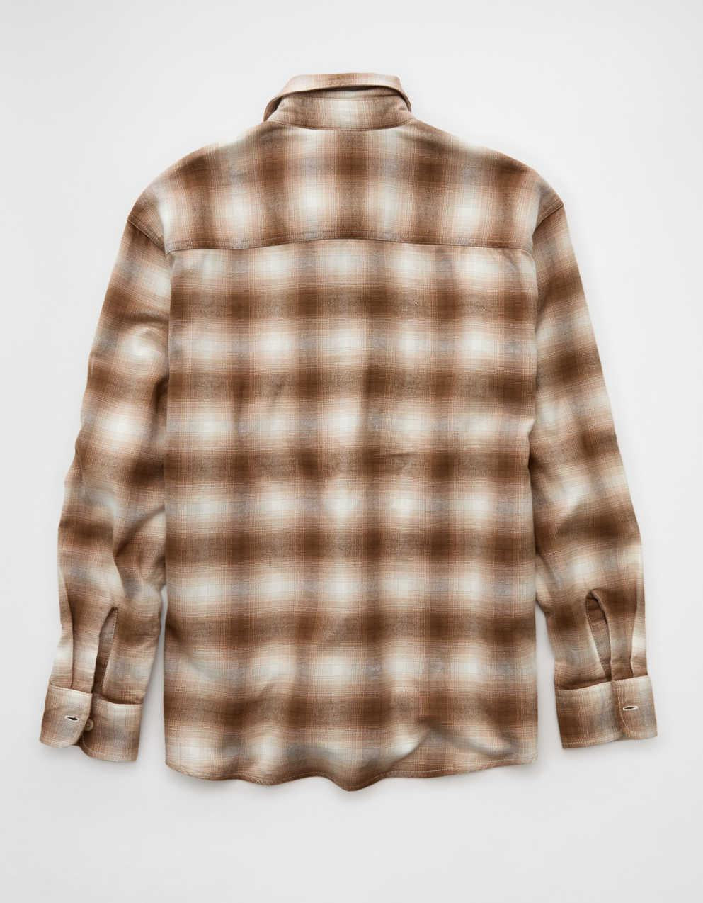 AE Relaxed Fit Everyday Flannel Shirt
