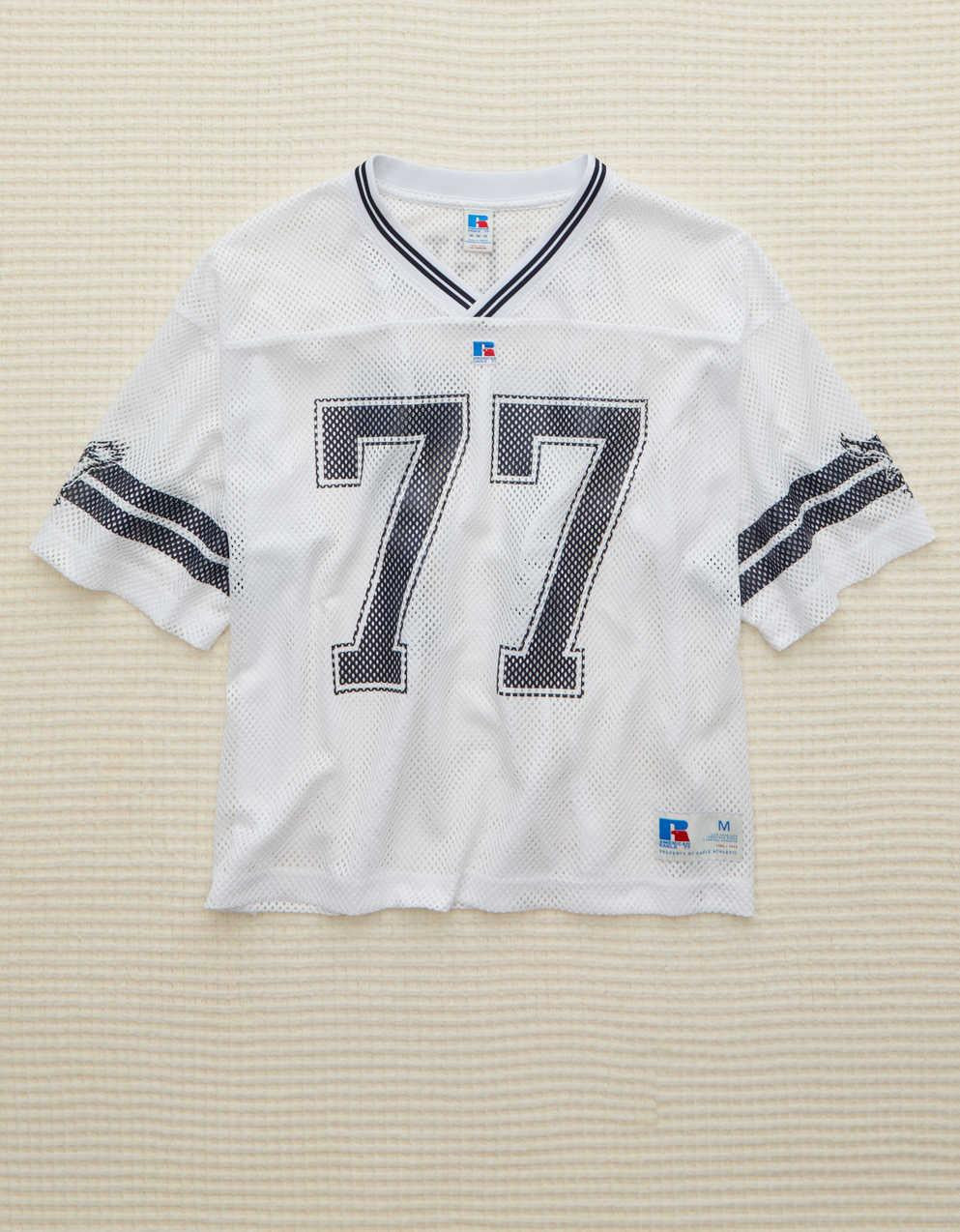 AE x Russell Athletic 圖案網布針織衫