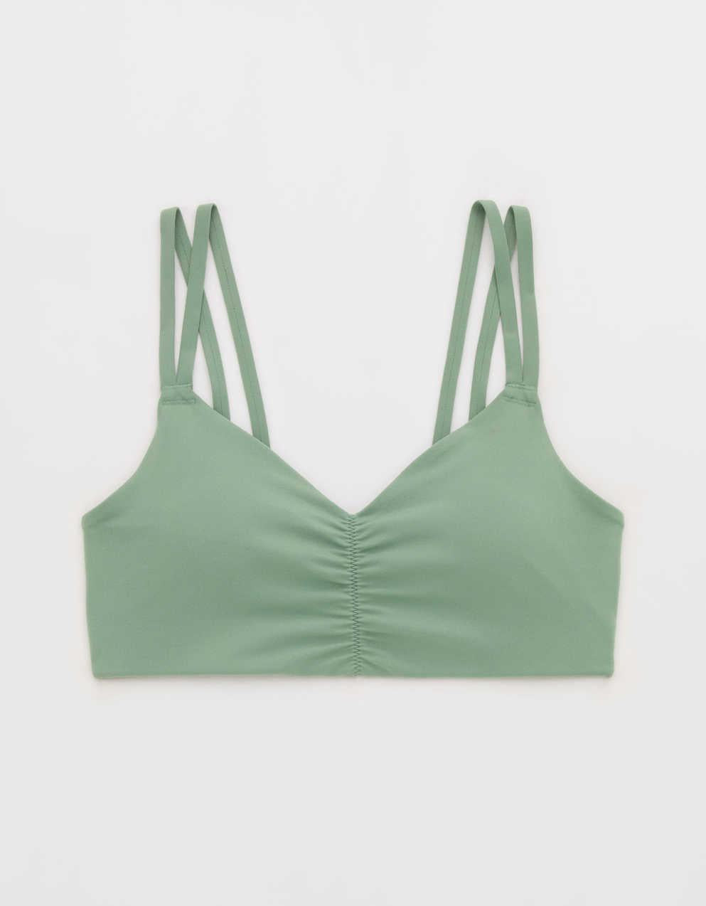 OFFLINE By Aerie Real Me 翻領帶運動胸圍