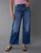 AE Dreamy Drape Super High-Waisted Baggy Wide-Leg Jean