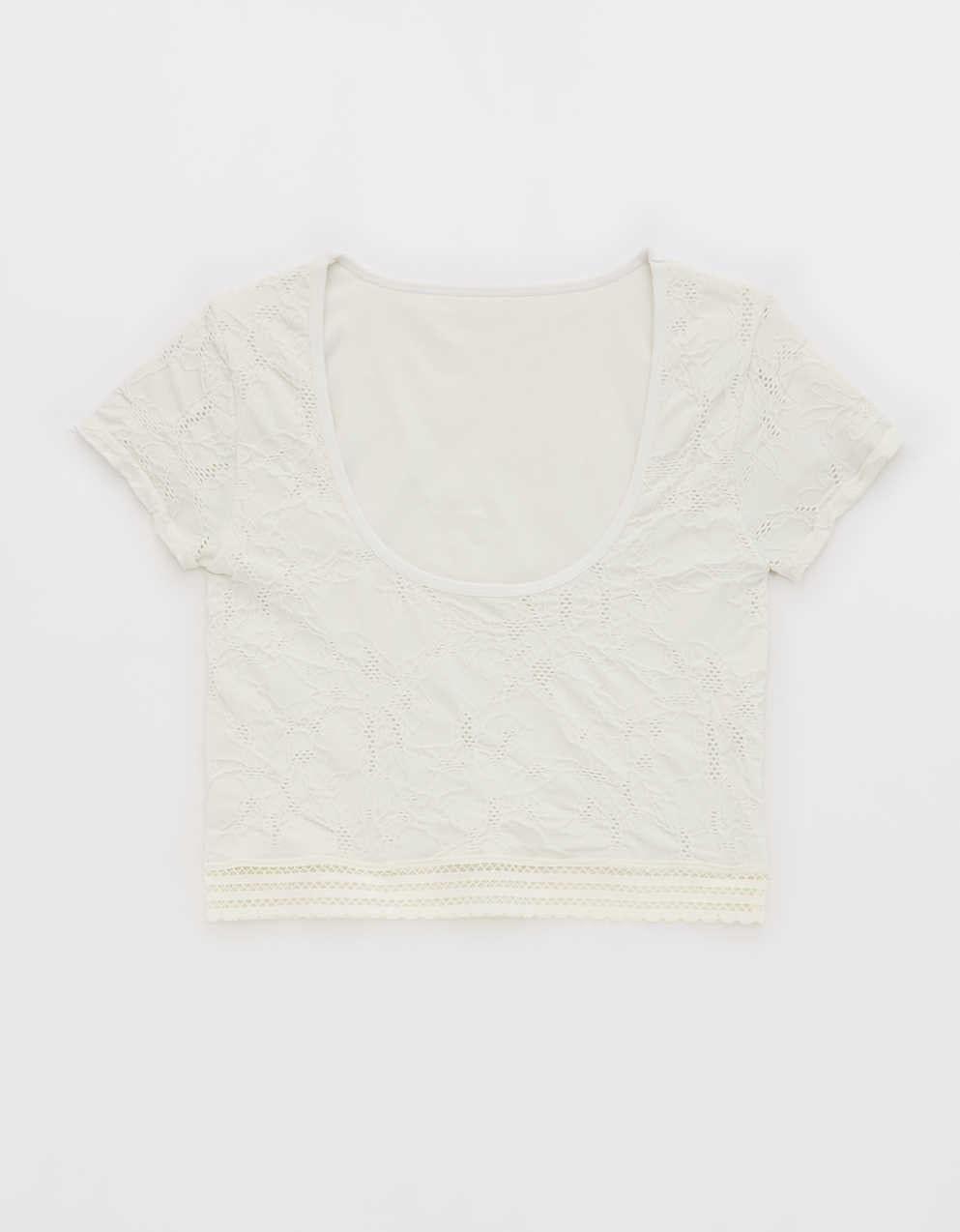 Superchill Floral Seamless Cap Sleeve Top