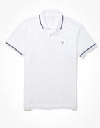 AE 尖頭彈性皮克Polo 衫