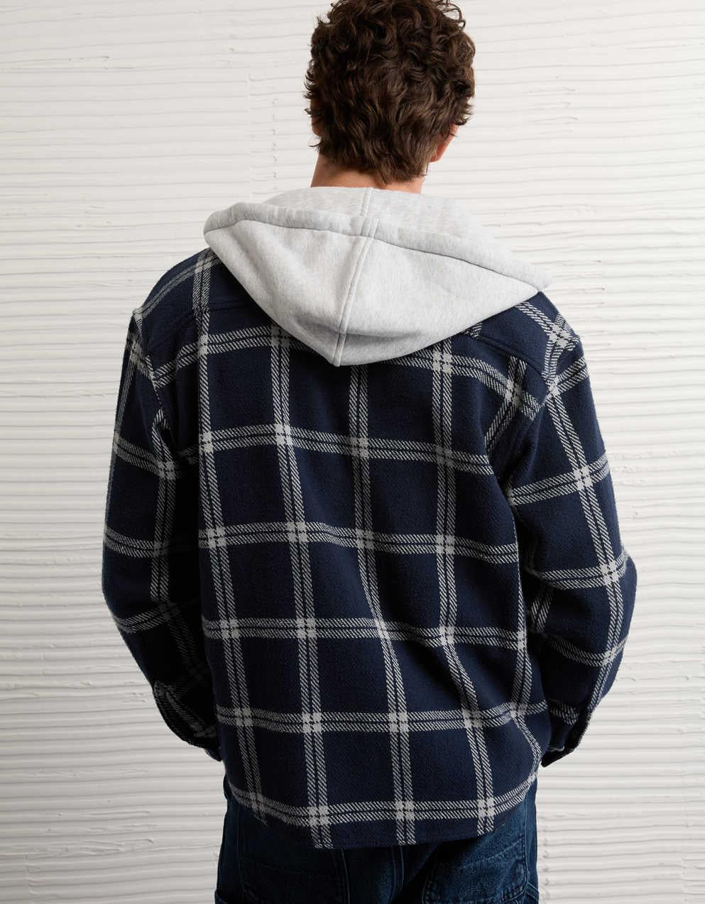 AE連帽法蘭絨恤衫