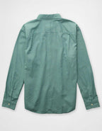 AE Standard Fit Linen-Blend Button-Up Shirt
