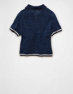 AE 短身針織 Polo 衫