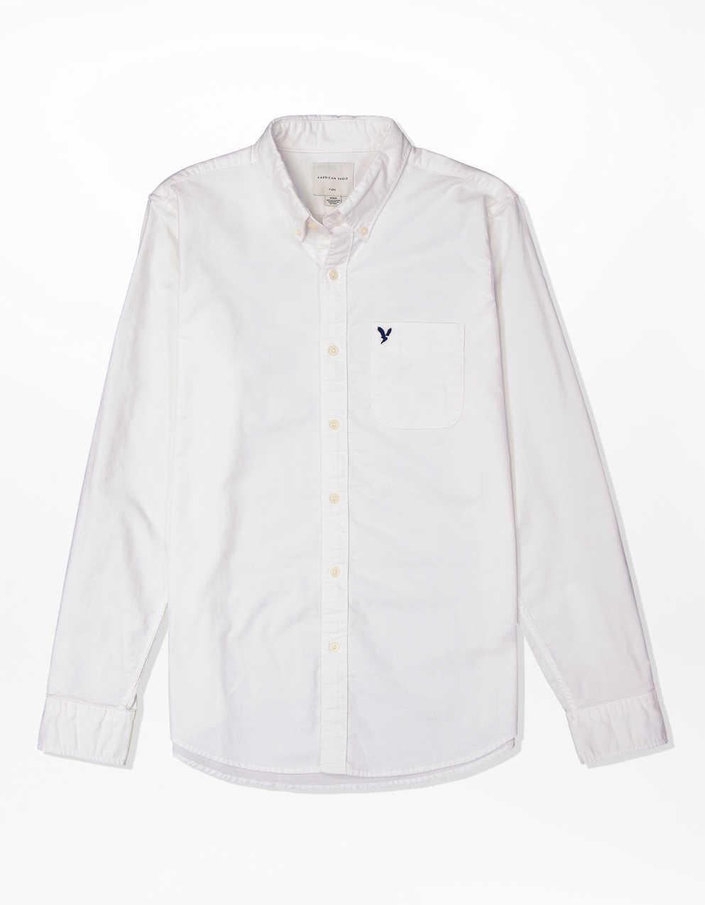 AE Slim Fit Flex Oxford Button-Up Shirt