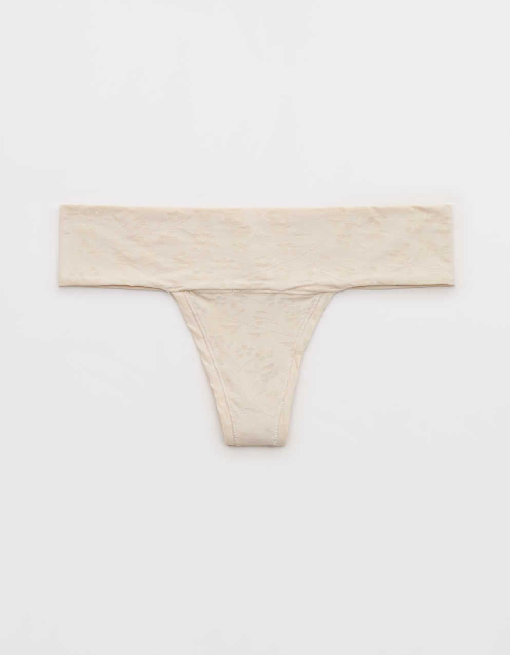 SMOOTHEZ Everyday Jacquard Thong Underwear