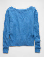 AE Whoa So Soft 蕾絲冷衫