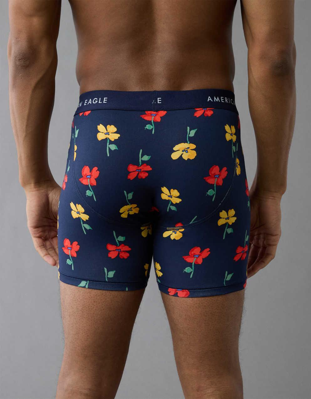 AEO Men's Floral 6" Classic Boxer Brief