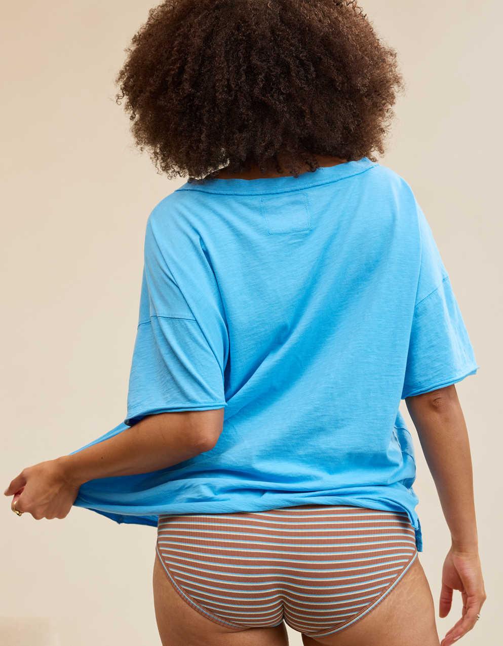 Aerie Oversized V-Neck Boyfriend T-Shirt