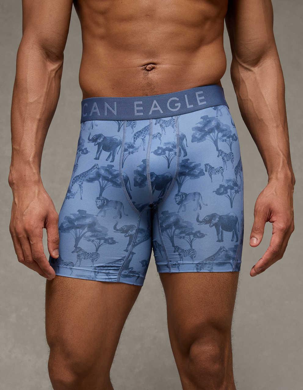 AEO 男士 6"彈性平腳短褲