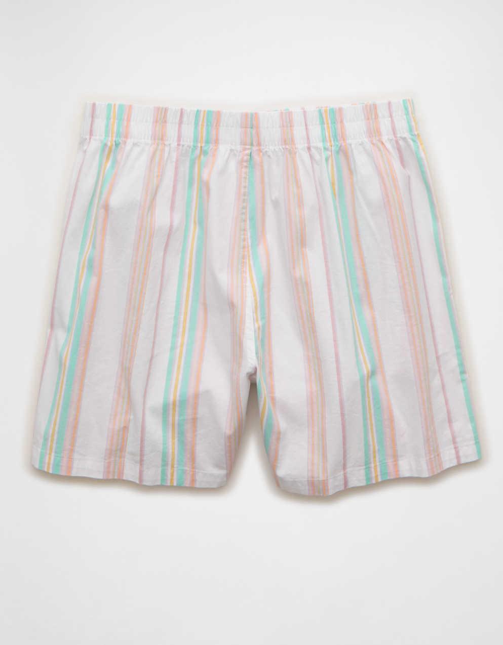 AEO Pride 男士緞面口袋平腳內褲