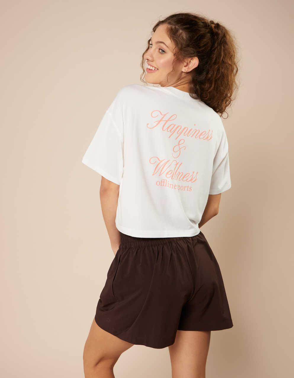 OFFLINE By Aerie Let's Stretch Cropped T-Shirt
