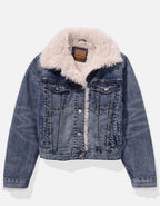 AE Sherpa 牛仔外套