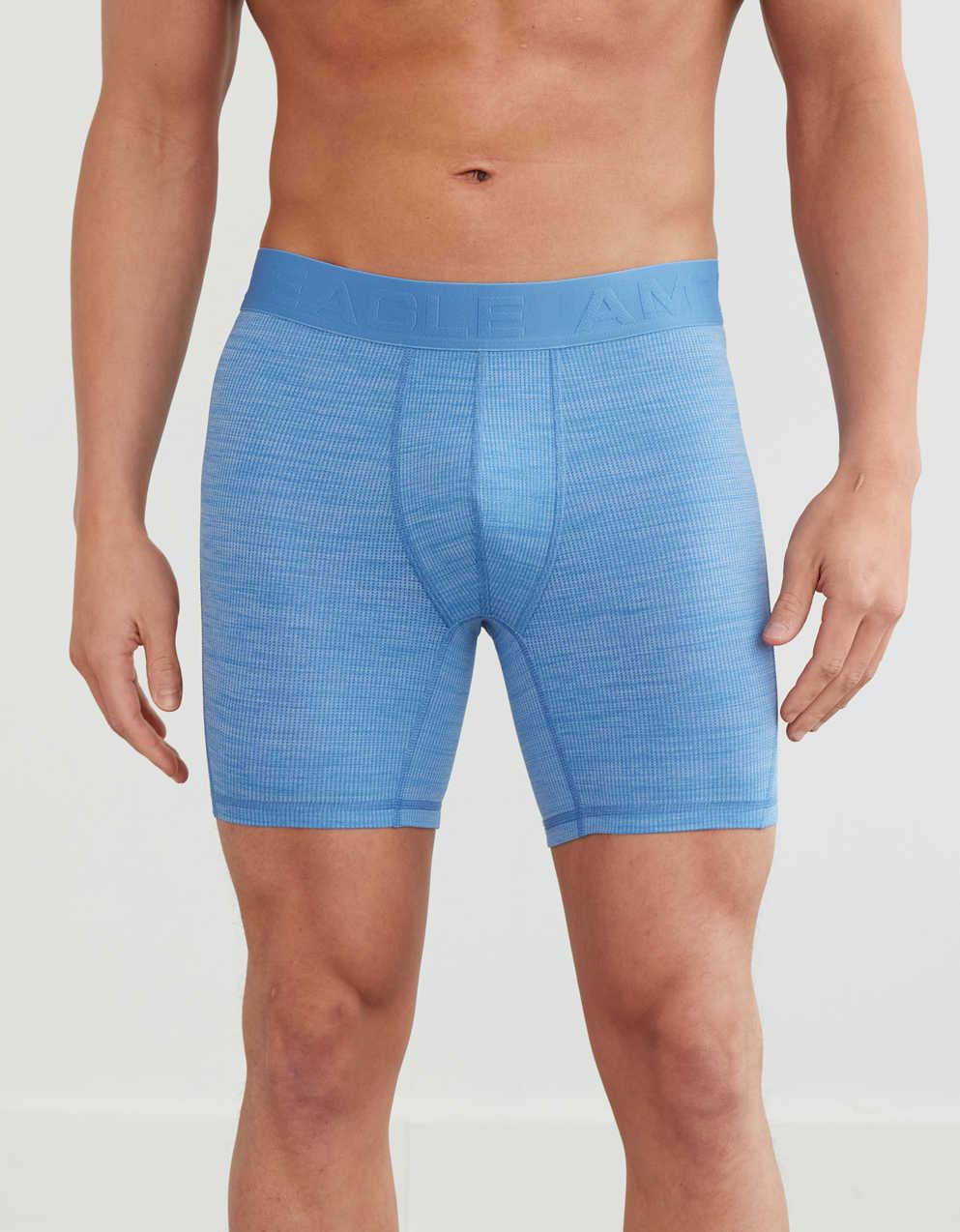 AEO 男士 6' Temp Tech散熱網紗平角短褲