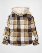 AE Hooded Flannel Shirt
