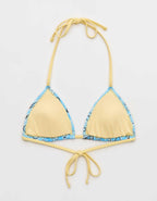 Aerie | Smiley® 繫帶三角比堅尼泳衣