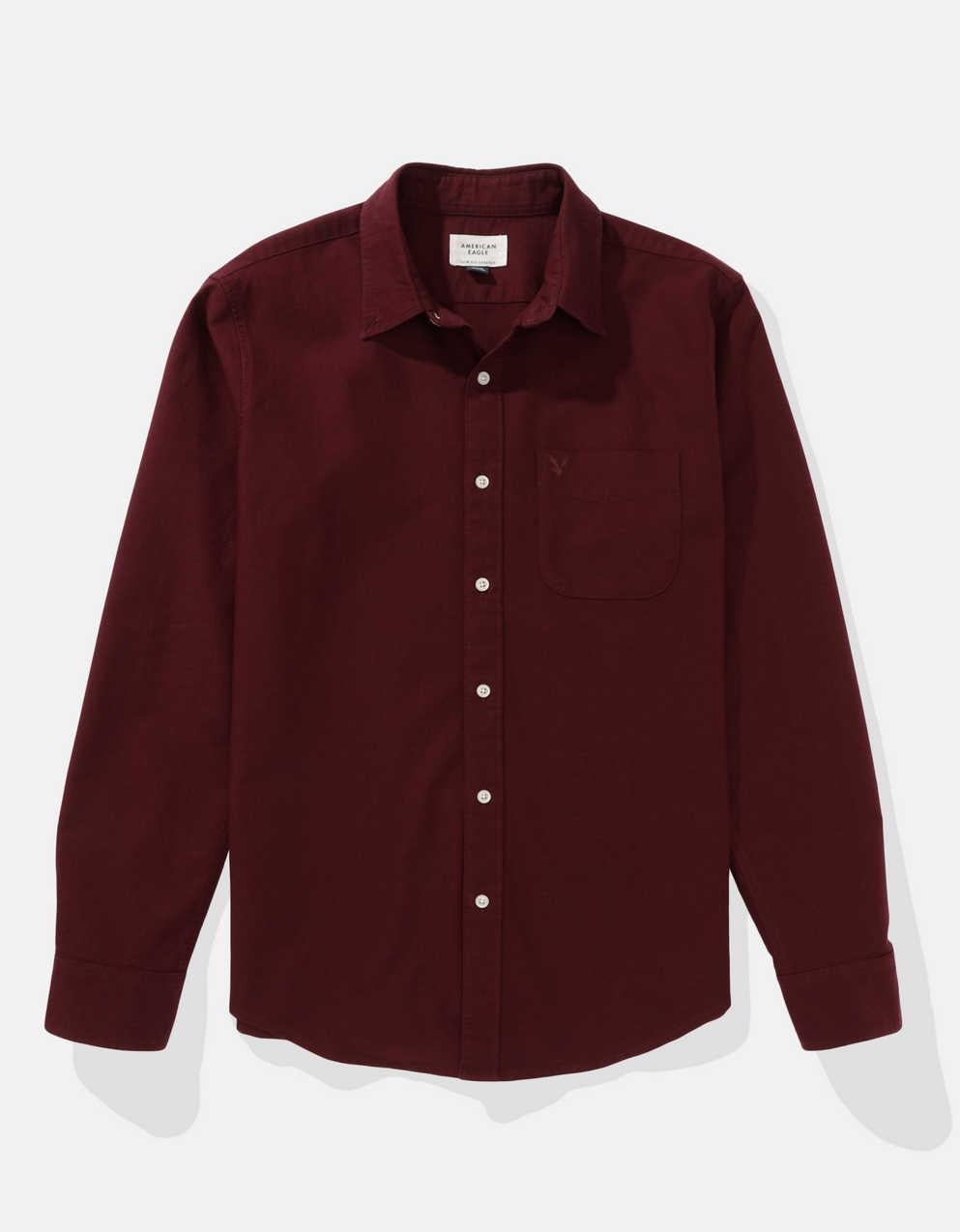 AE Everyday Slim Oxford Button-Up Shirt