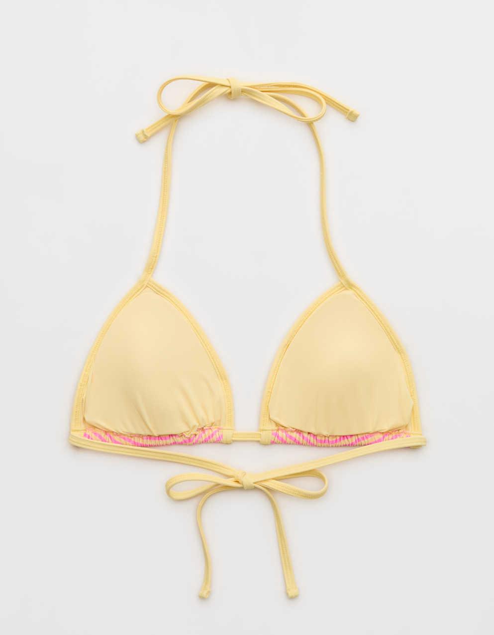 Aerie 羅紋串三角比基尼上衣