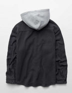 AE Relaxed Fit Hooded Flannel