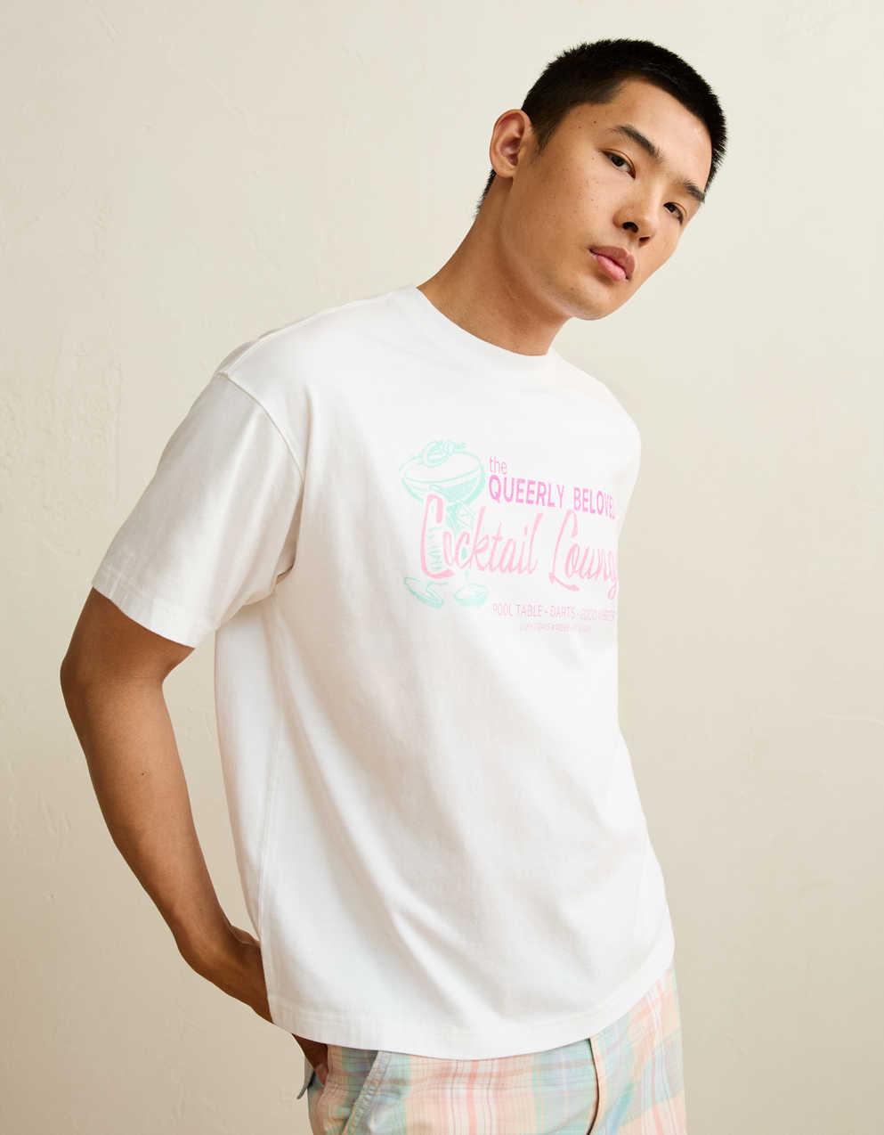 AE Boxy Pride圖案 T 恤