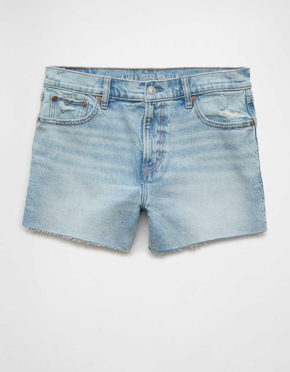 AE Stretch Low-Rise Ex-Boyfriend Denim Short