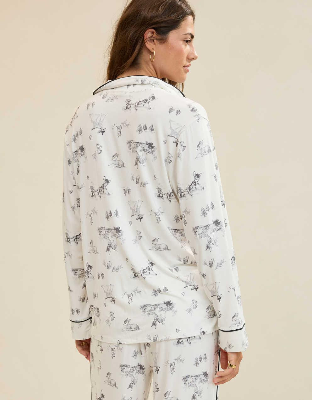 Aerie Bambi Real Soft® 細節睡衣襯衫