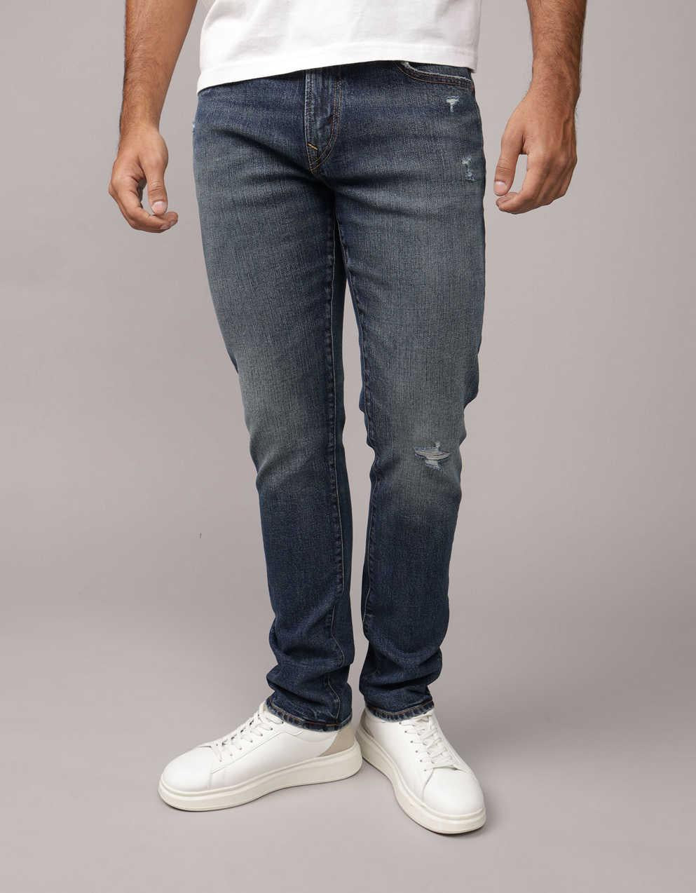 AE Flex+ TENCEL™ 纖維修身牛仔褲