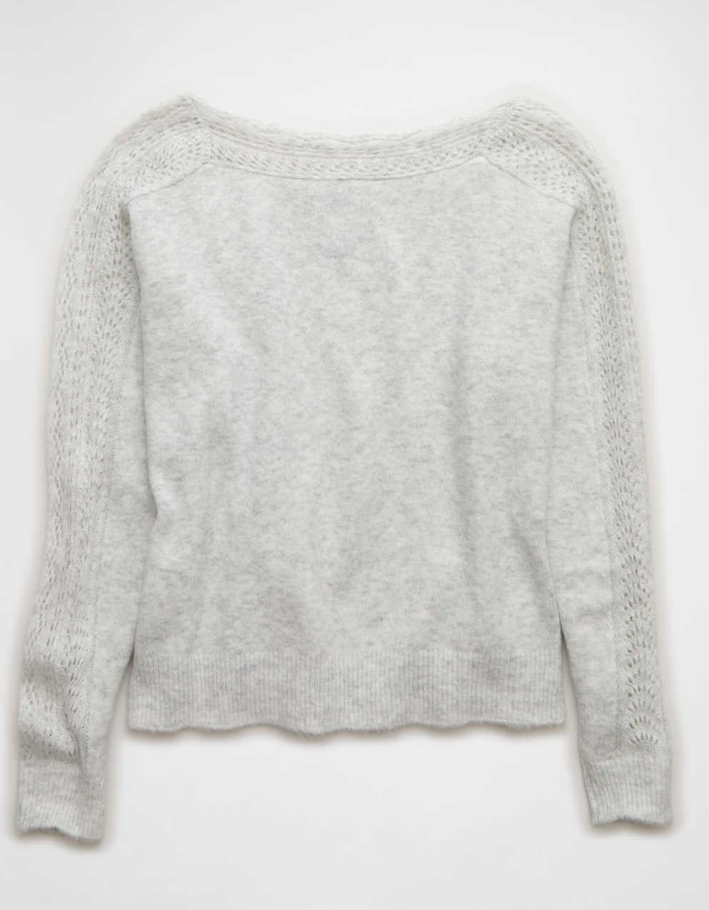AE Whoa So Soft 蕾絲冷衫