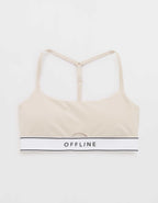 OFFLINE By Aerie The Hugger 標誌彈性運動文胸