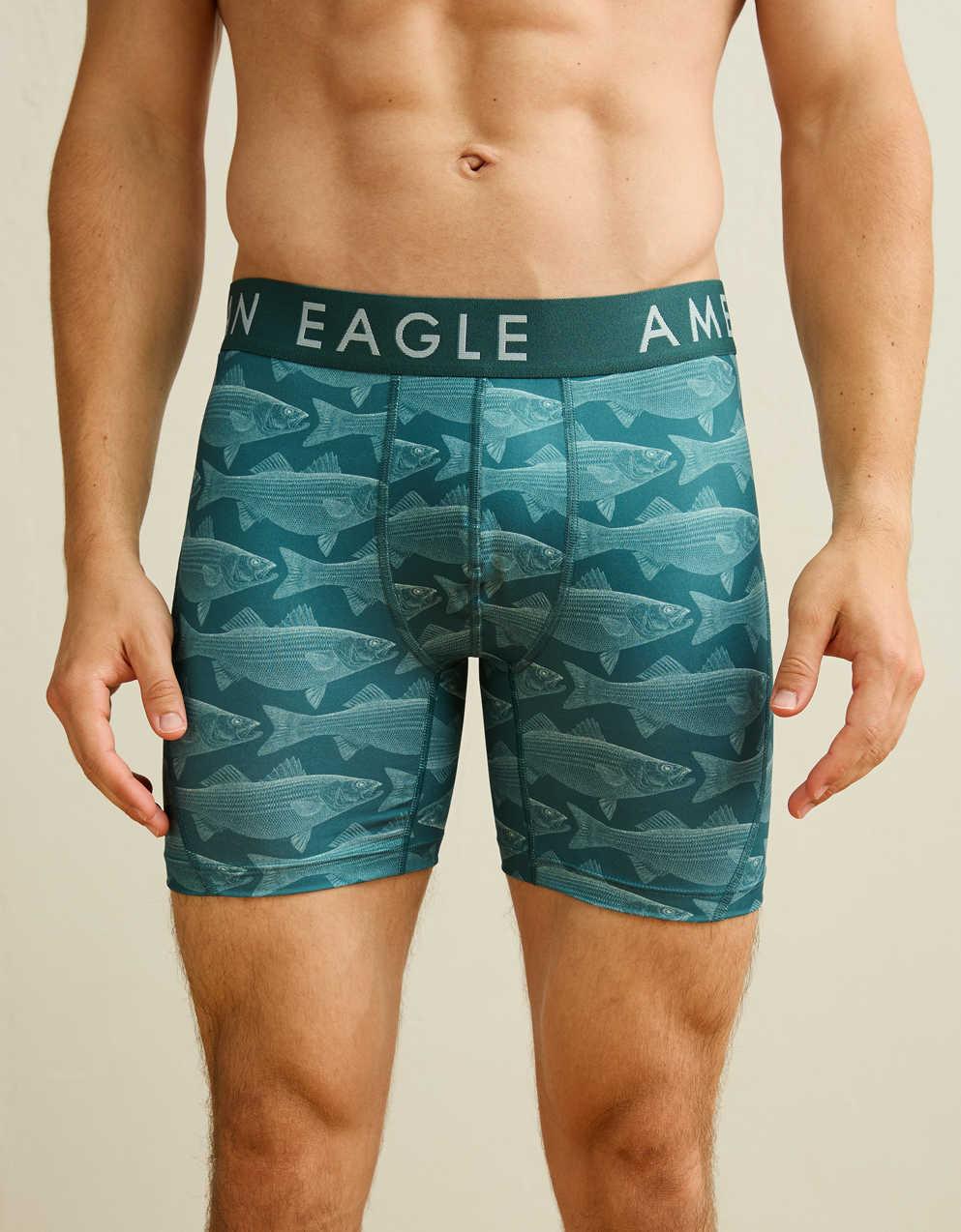 AEO 男士 6' 彈性平腳短褲