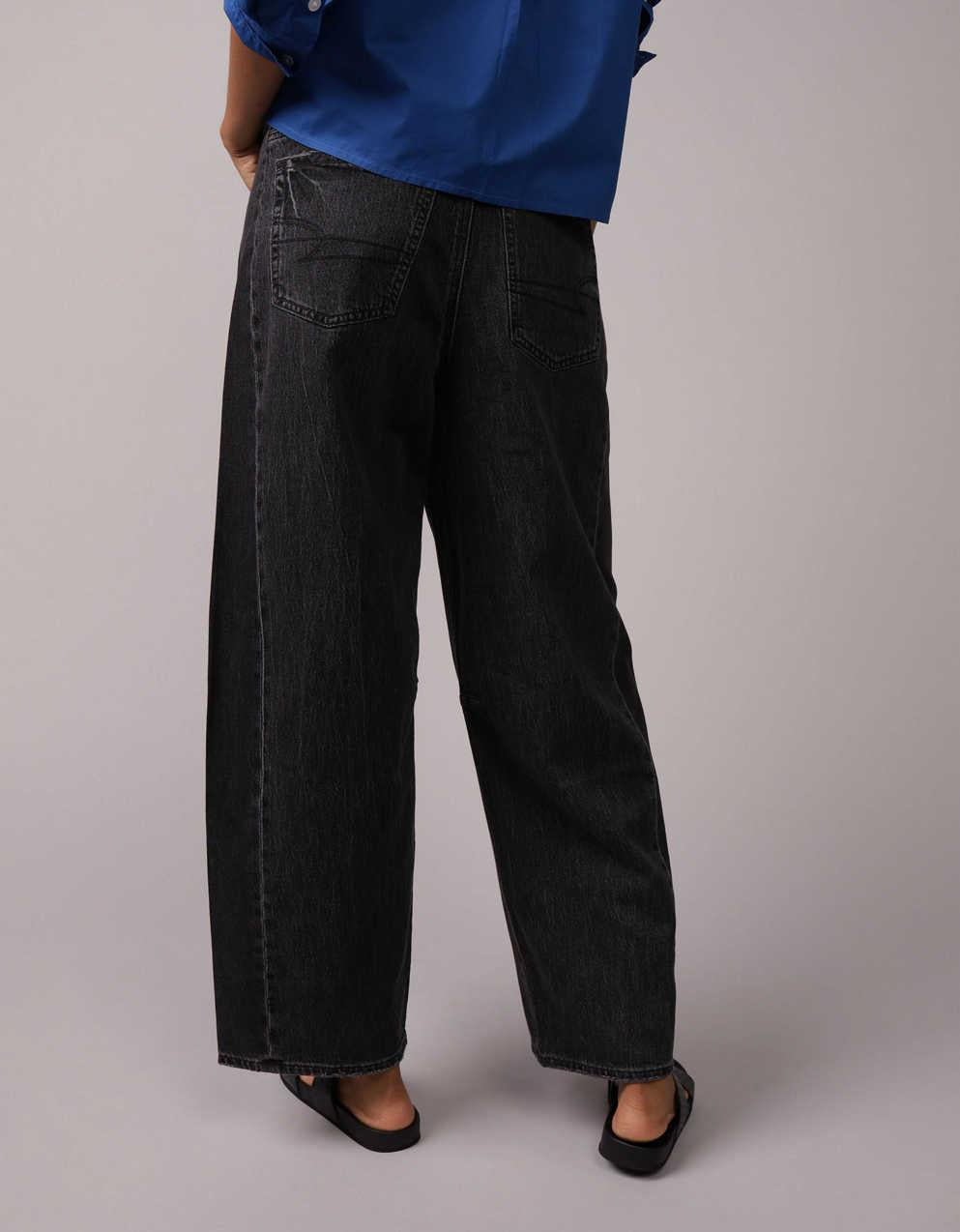 AE Dreamy Drape Barrel 牛仔褲