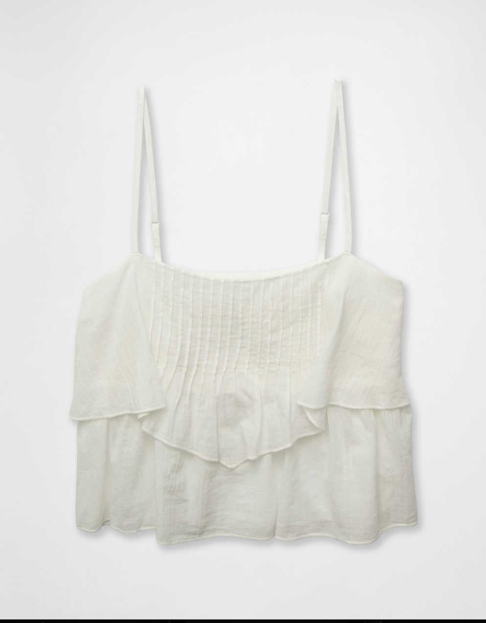AE Tiered Pintuck Cami Top