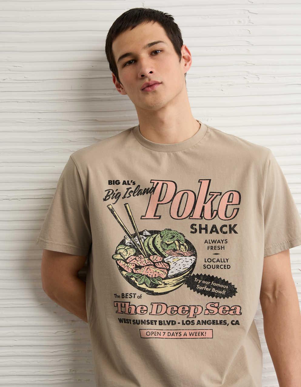 AE Standard Fit Food Graphic T-Shirt
