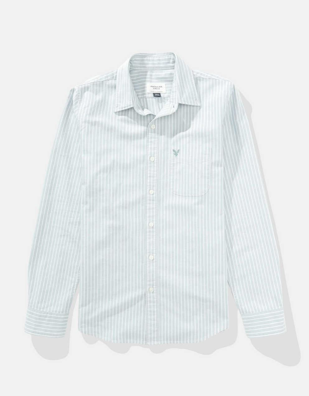 AE Everyday Slim Oxford Button-Up Shirt