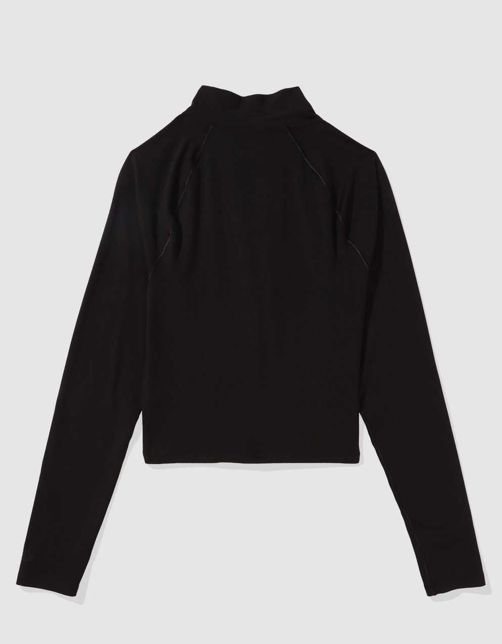 OFFLINE Aerie Real Me Xtra 1/4拉鍊外套