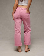 AE Stretch High-Waisted Stovepipe Crop Jean