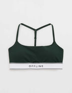 OFFLINE By Aerie The Hugger 標誌彈性運動文胸