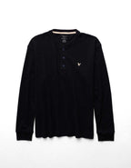 AE Long-Sleeve Thermal Henley T-Shirt
