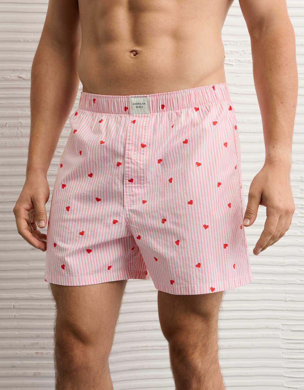 AEO 男士彈力平腳短褲