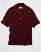 AE 珠地布針織 Polo 衫
