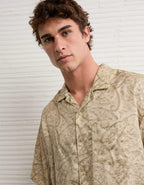 AE Relaxed Fit Short-Sleeve Camp Collar Shirt