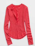 Aerie Henley 必備分層 T 恤
