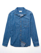 AE Standard Fit Denim Button-Up Shirt