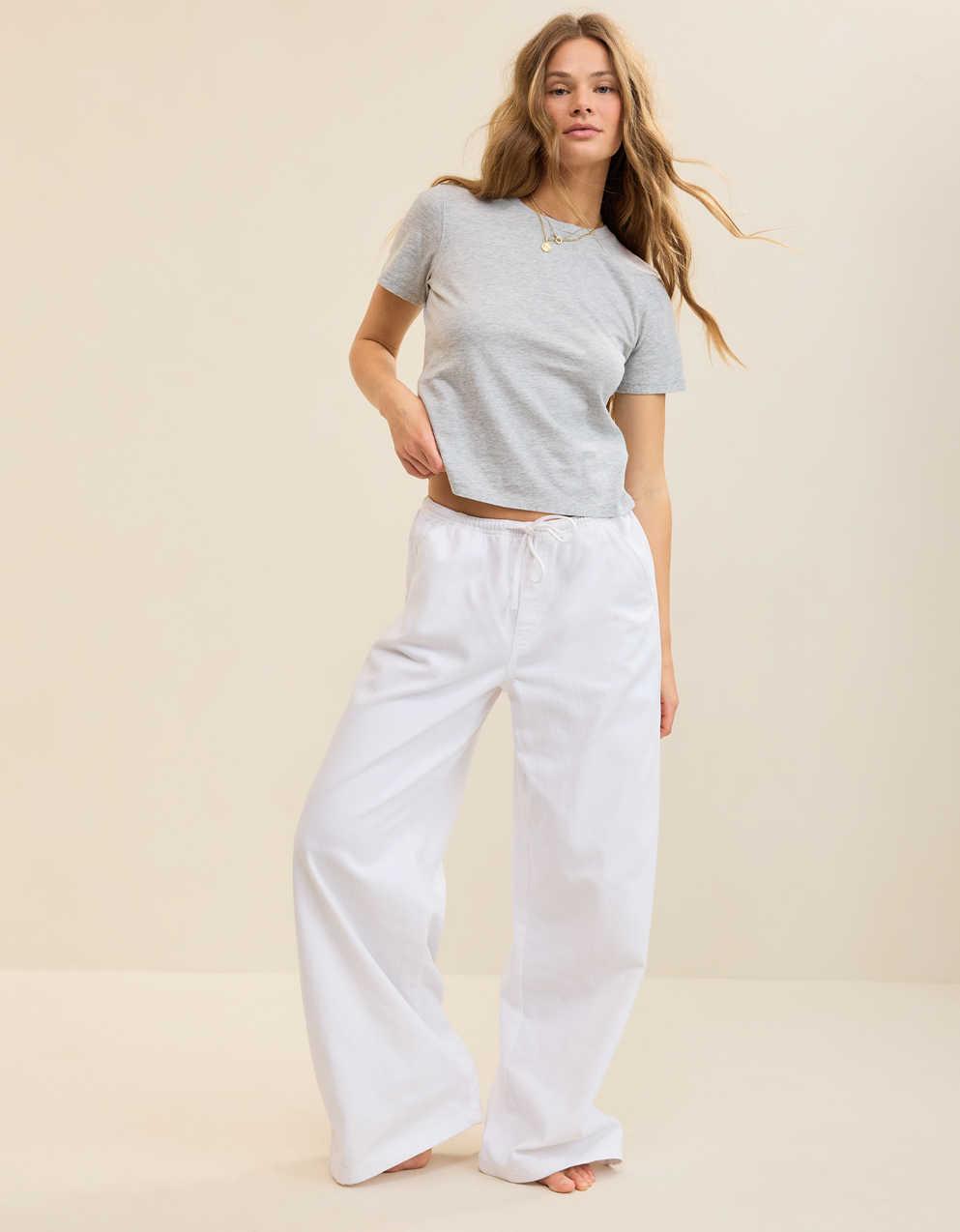 Aerie Daydream Denim Pull-On Pant