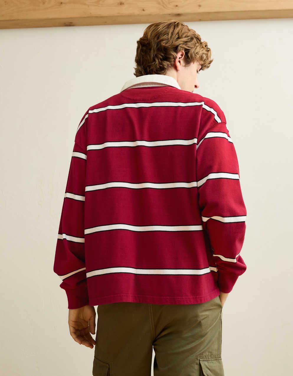 AE Boxy Fit Rugby Shirt